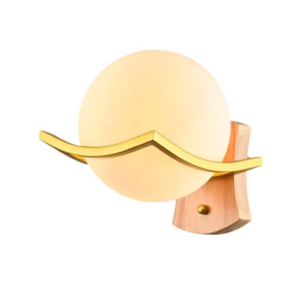 Slika ZIDNA LAMPA AURORA E27 MAX.40wW ZLATNA BRILIGHT