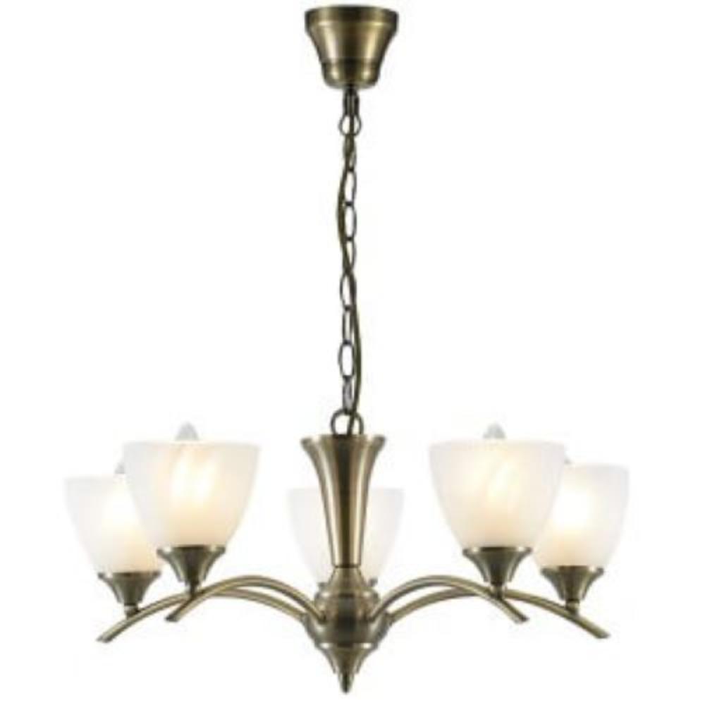 Picture of LUSTER DL-843-5 FI580XH280 5l 5XE-14 BRONZA BRILIGHT