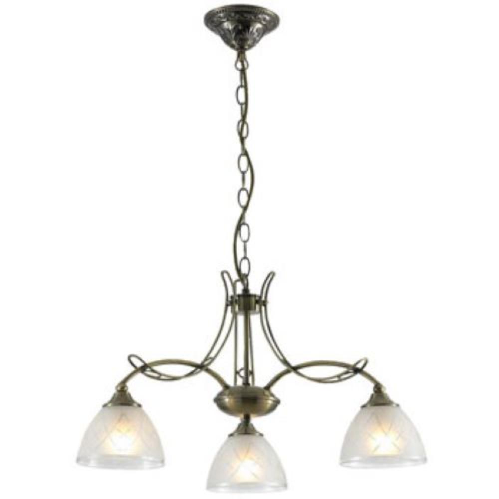 Picture of LUSTER DL-838-3A F570XH370 3L 3XE14, BRONZA BRILIGHT