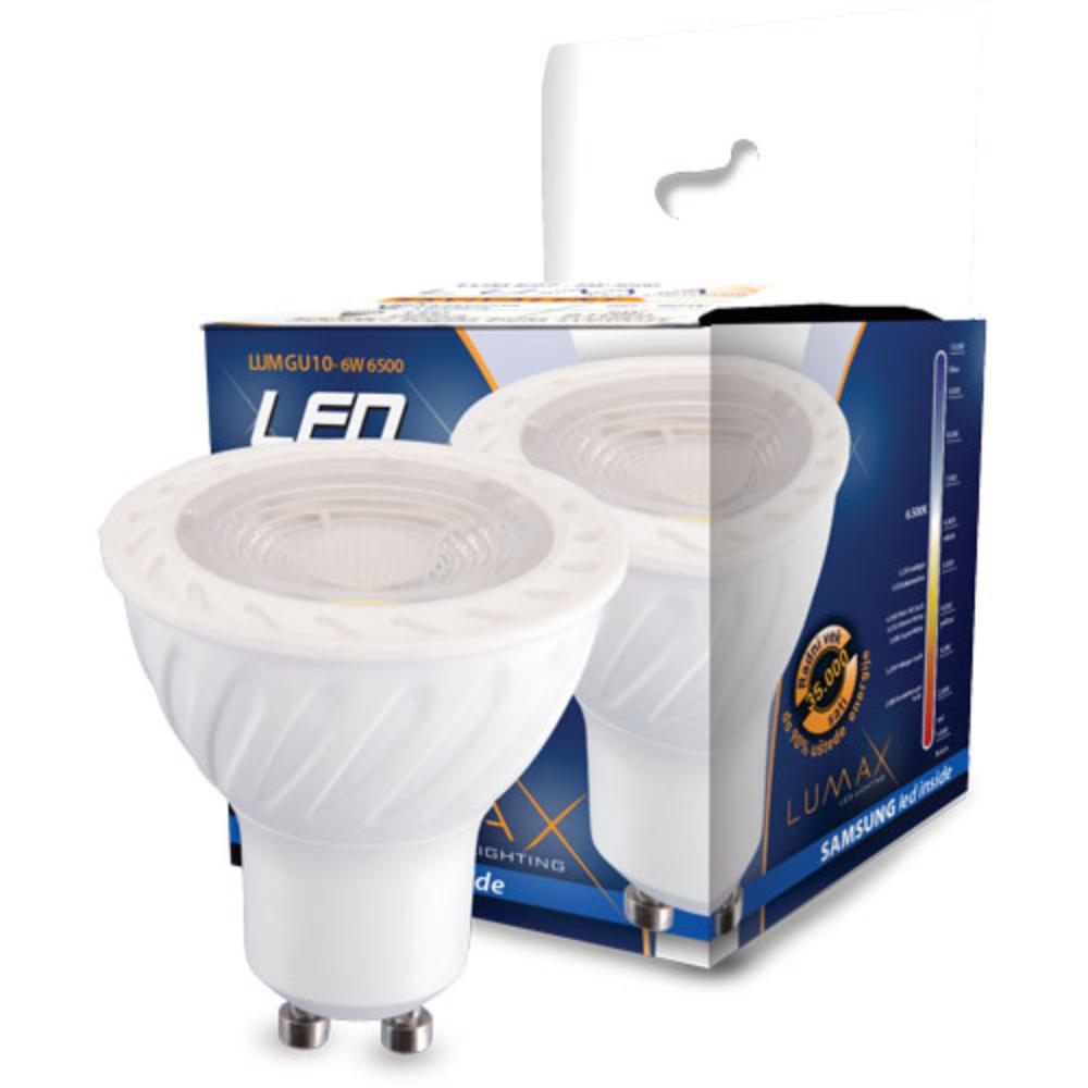 Slika LUMAX LED SIJ.GU10-06W 6500K