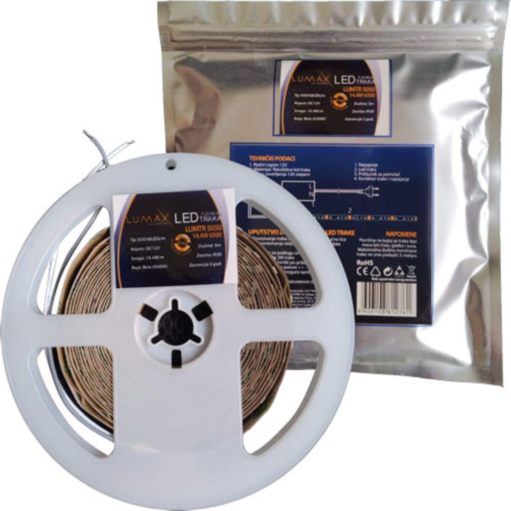 Slika LED TRAKA LUMTR 5050 14.4W 65