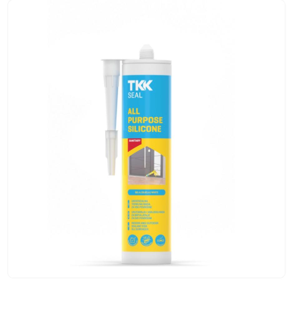 Slika SILIKON"TKK"ALL PURPOSE SANITAR TRANSPARENT 300ML