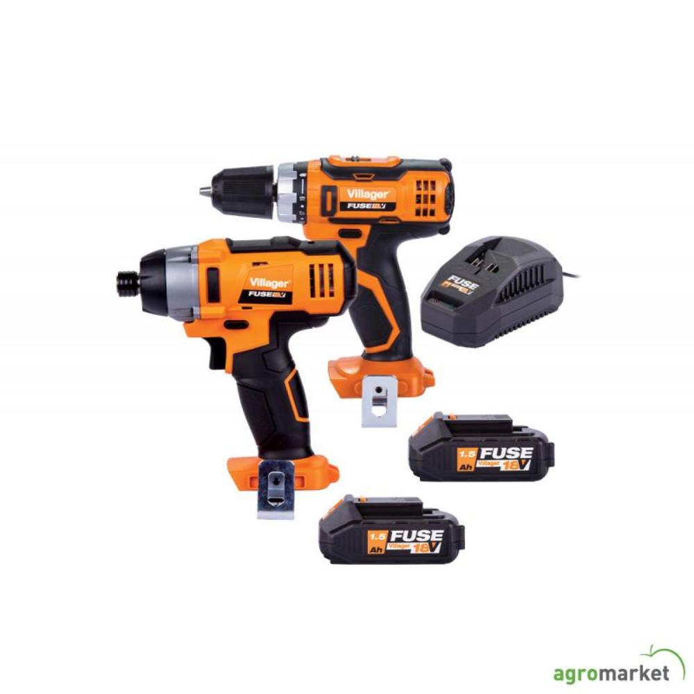 Picture of VILAGER SET BUSILICA VLN 3220 + UDARNI ZAVRTAC VLN 3420