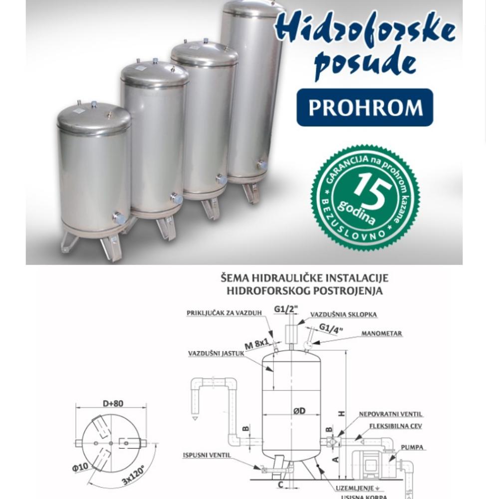 Slika BOCA ZA HIDROFOR HB 80LIT.