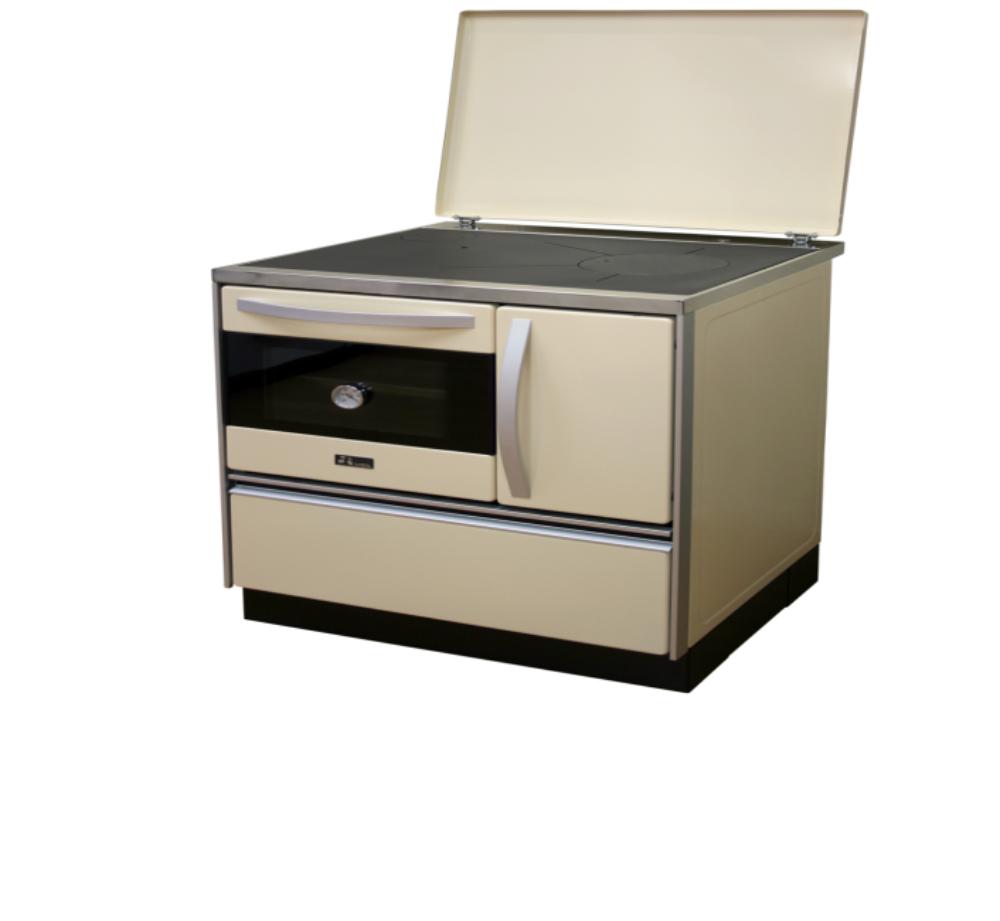 Slika MBS Šporet za etažno grejanje THERMO ROYAL 720 P 3D/L LEVI Krem Drva i ugalj 