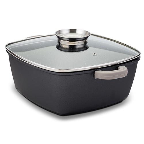 Slika NAVA PEKAČ- ŠERPA SA POKLOPCEM OTVOR ZA ZAČINE 24CM