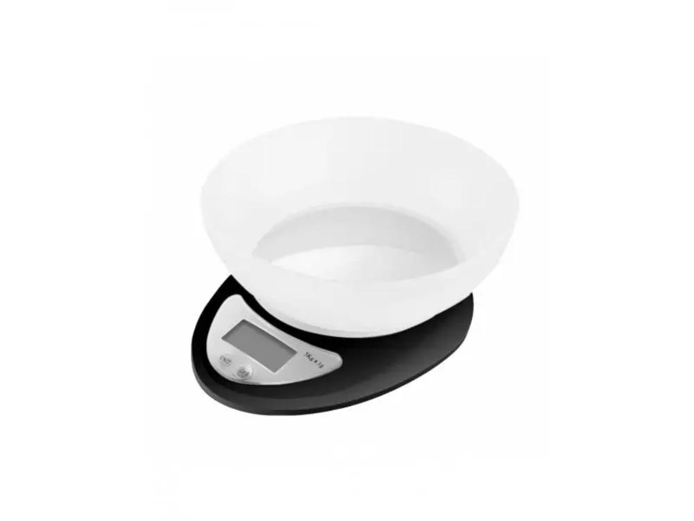 Slika ROSBERG Kuhinjska vaga R51651H  Digitalna  Crna  , 5kg 