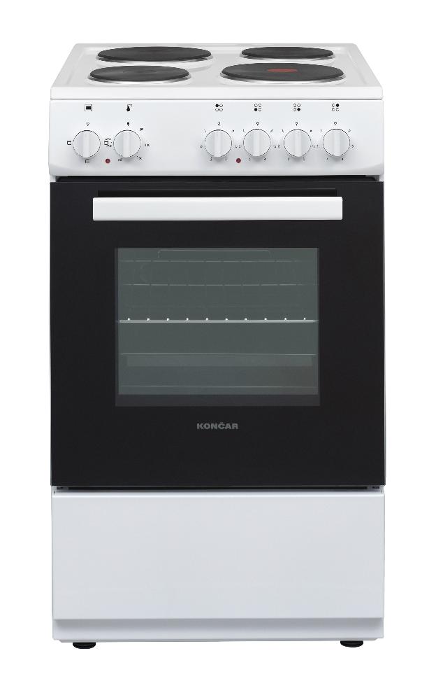 Slika KONCAR Električni šporet SE 5040.BR1 Bela Konvencionalna Ringle  A