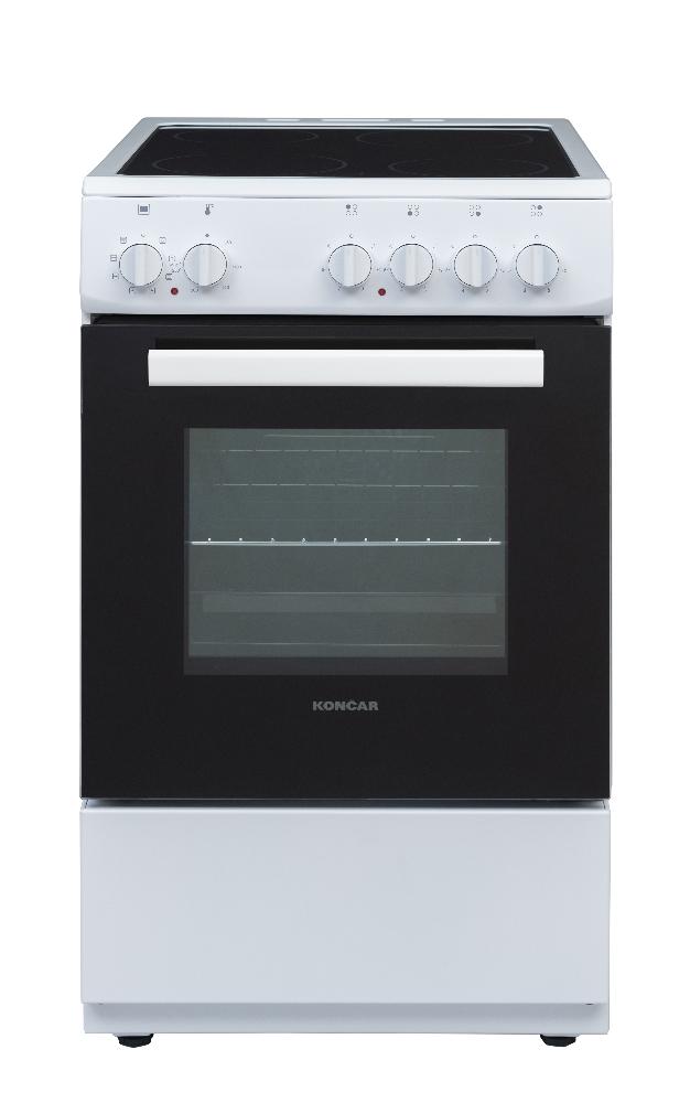 Picture of KONCAR Električni šporet ST 5040 GKFB3  Bela Turbo rerna Staklokeramika  A