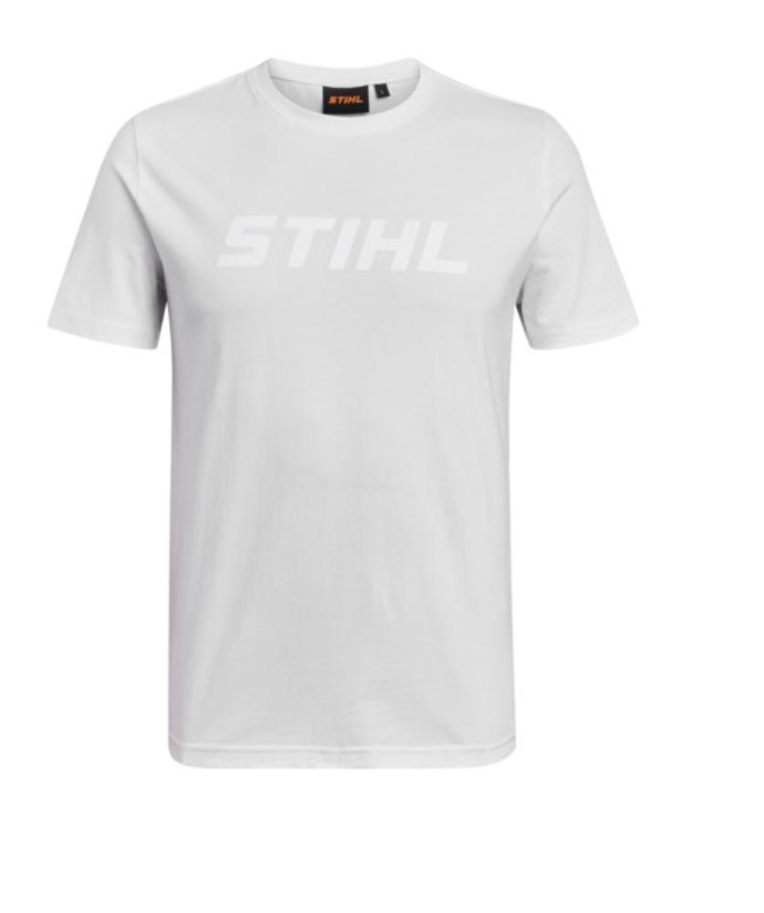 Slika MAJICA beli logo