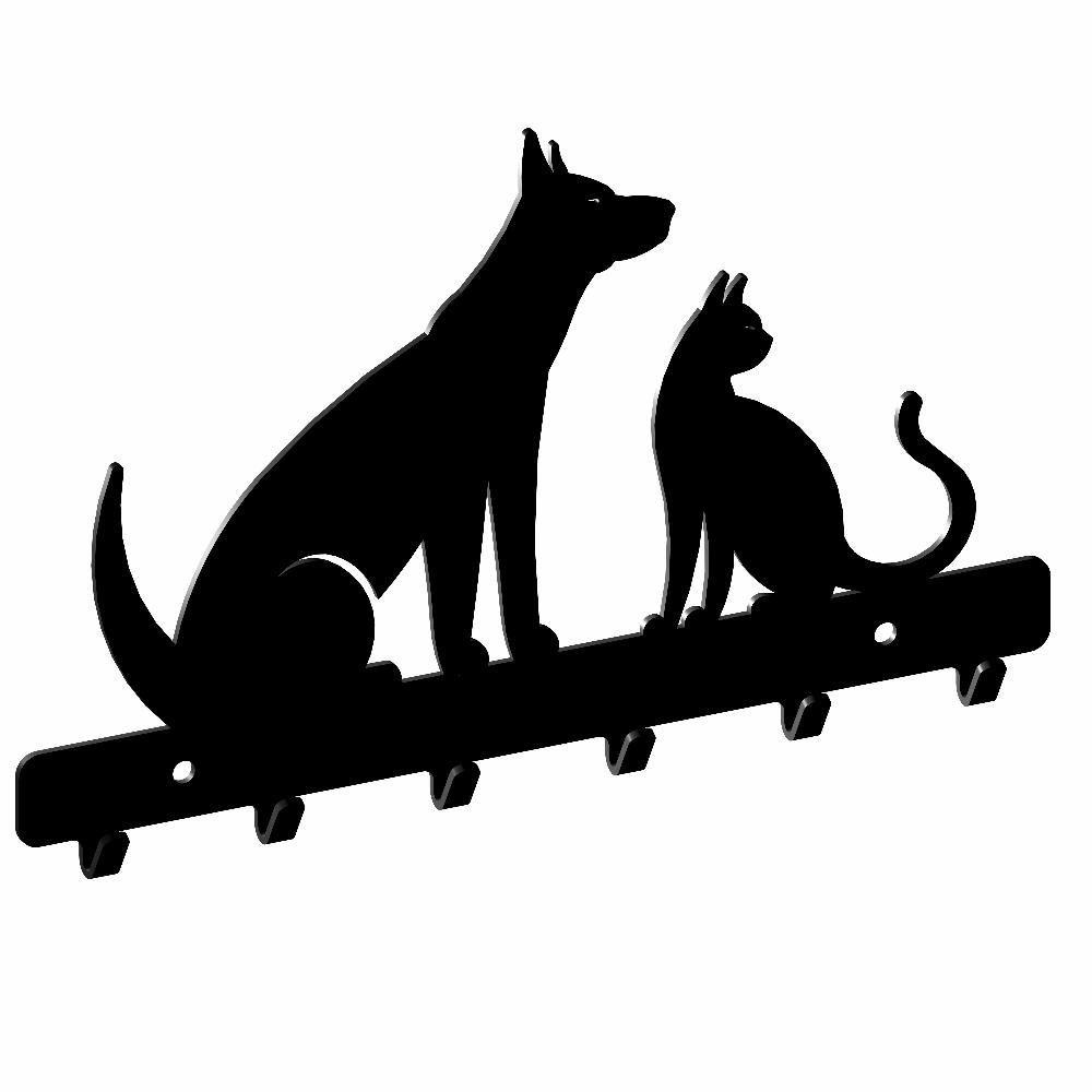 Slika GAMET VESALICA ZA KLJUČEVE WS61 PAS I MAČKA