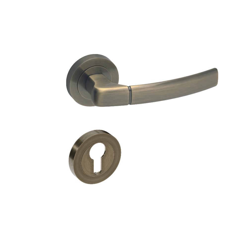 Slika GAMET KVAKA DH91 KRUŽNA ROZETNA (CILINDAR) MESING