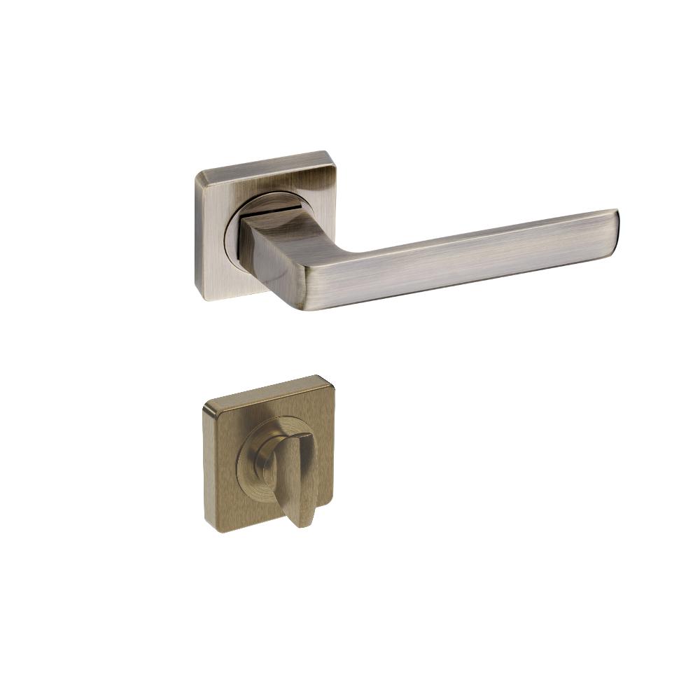 Slika GAMET KVAKA DH89 KVADRAT ROZETNA (WC) MESING