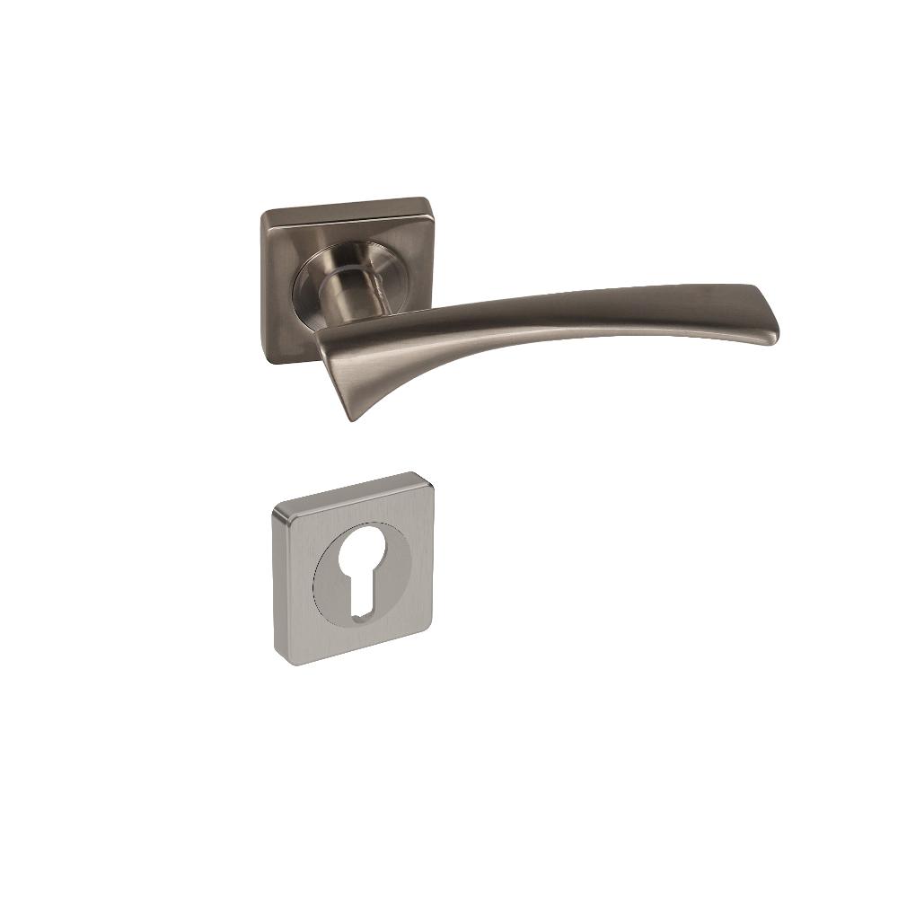 Slika GAMET KVAKA DH83 KVADRAT ROZETNA (CILINDAR) NIKL