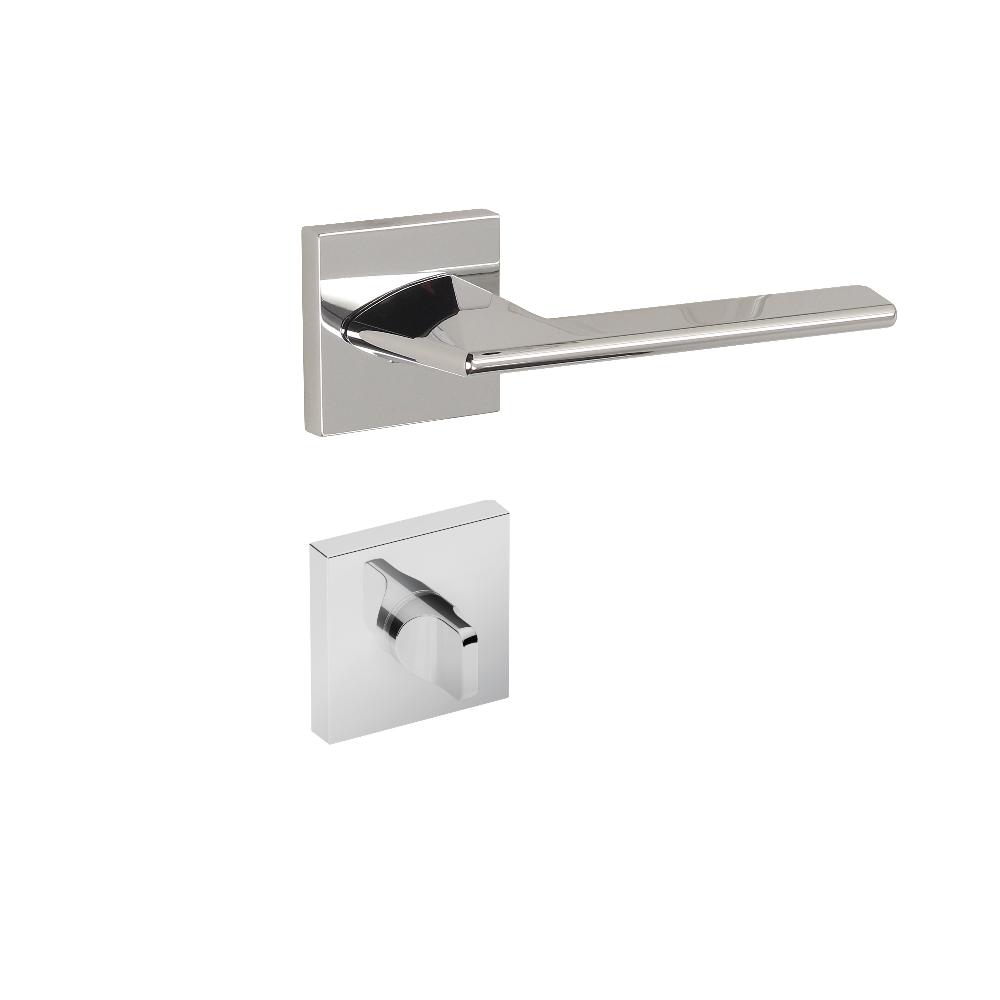 Slika GAMET KVAKA DH34 KVADRAT ROZETNA (WC) HROM