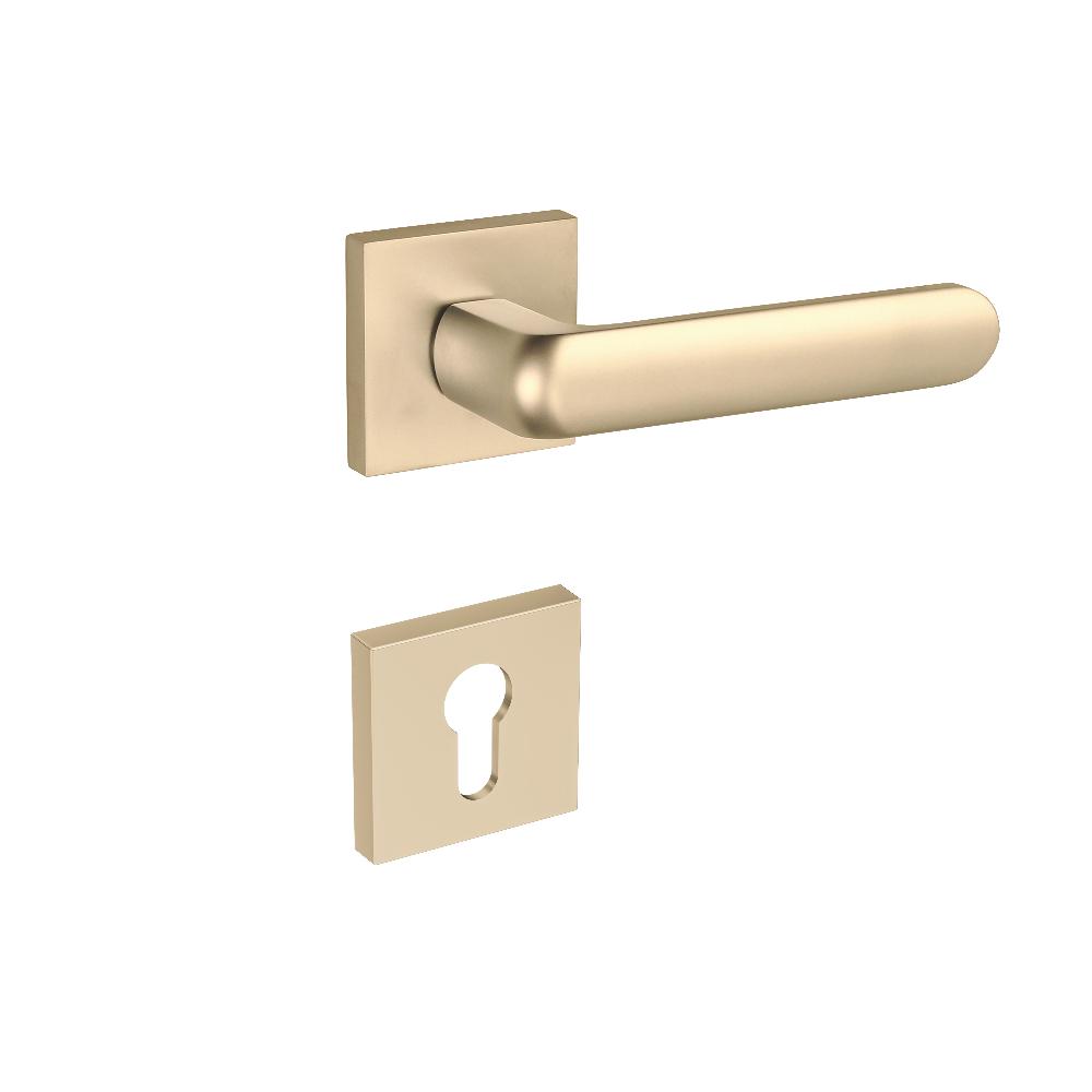 Slika GAMET KVAKA DH29 KVADRAT ROZETNA (CILINDAR) NIKL