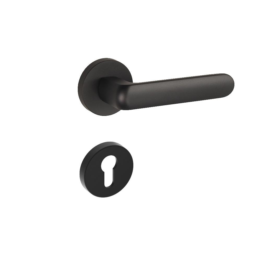 Slika GAMET KVAKA DH29 KRUŽNA ROZETNA (CILINDAR) CRNA