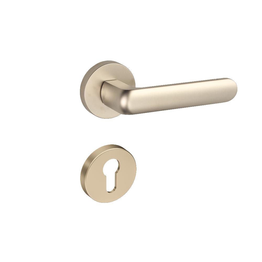 Slika GAMET KVAKA DH29 KRUŽNA ROZETNA (CILINDAR) NIKL