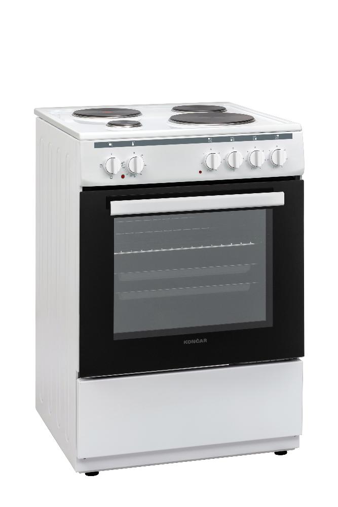 Picture of KONCAR Električni šporet SE6040BE1 Bela Konvencionalna 4 ringle  A