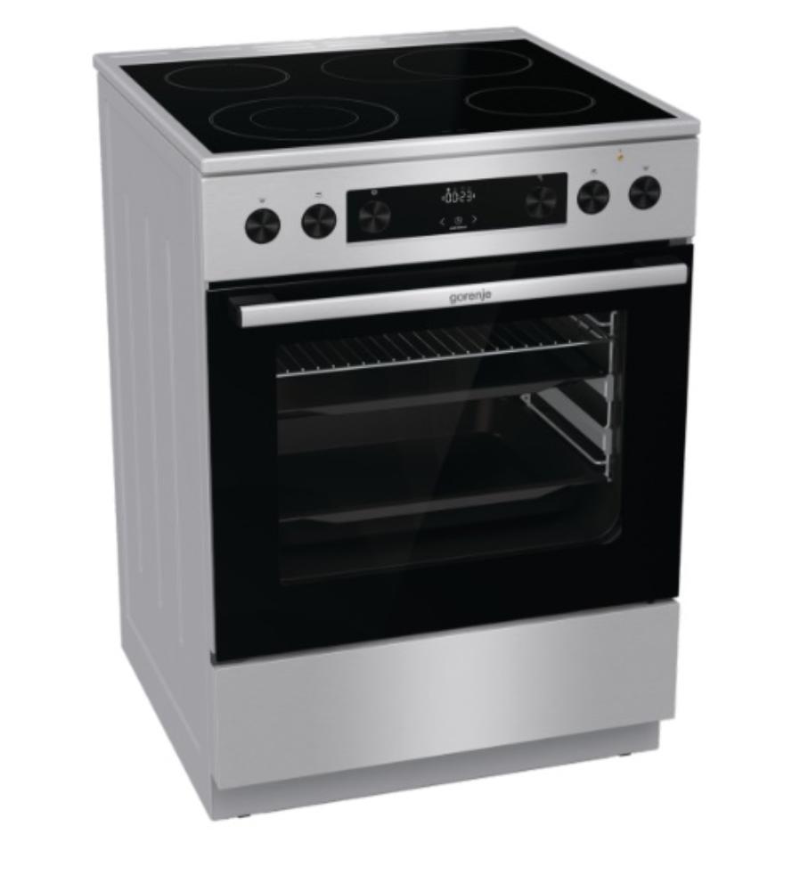 Picture of GORENJE Električni šporet GECS6C70XPA Inox  Multisistemska Staklokeramicka  A 