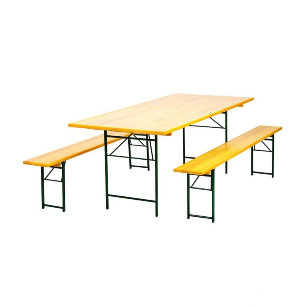 Slika Baštenski set STOUT- sto + 2 klupe 220 x 80 cm