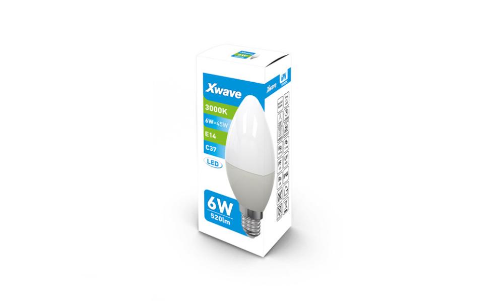 Slika SIJALICA LED "XWAVE" E14 03W 3000K