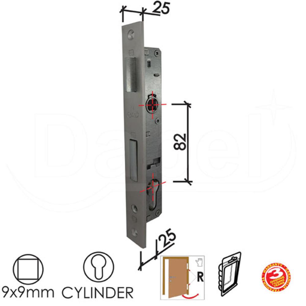 Slika BRAVA ZA M.V. V-4 B2033 SIL 25/82/25/9 D
