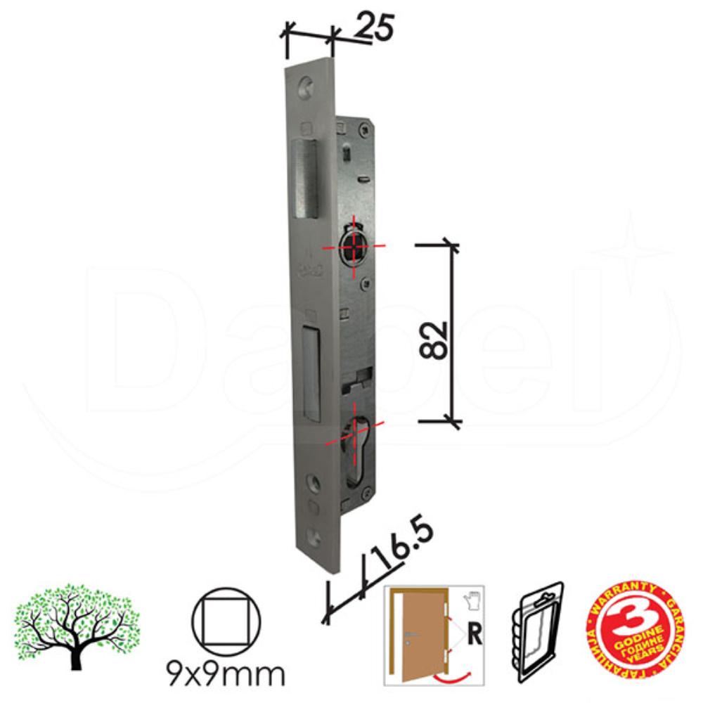 Slika BRAVA ZA M.V. V-3 B2033 SIL 16.5/82/29/9 D