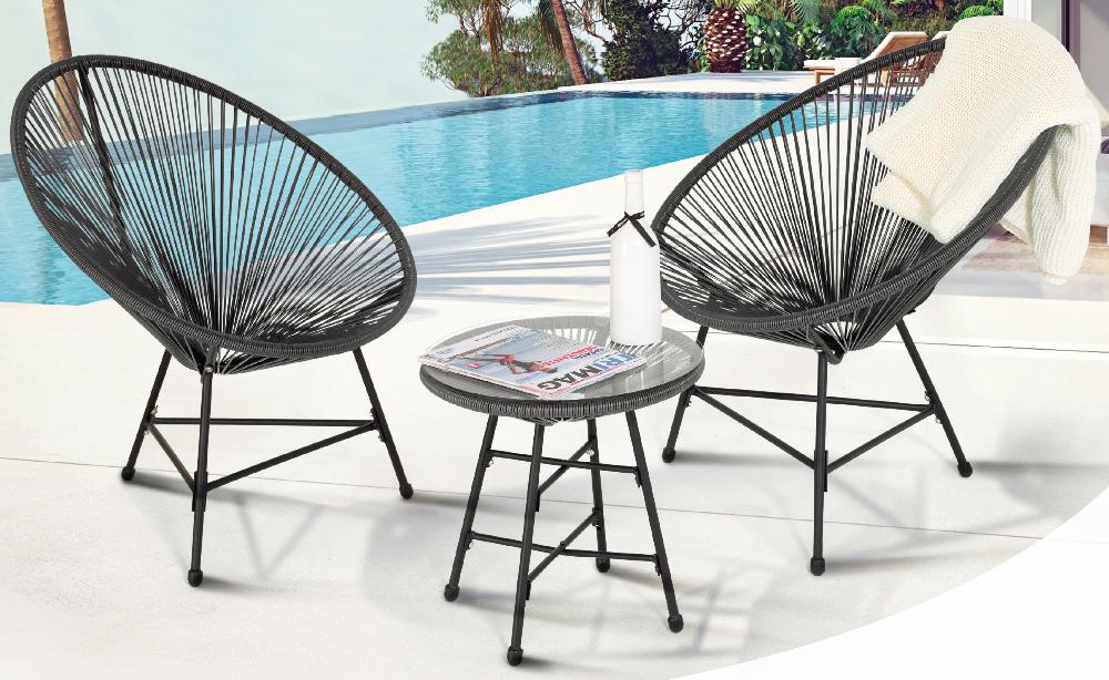 Slika NEXSAS BASTENSKI SET NEST CRNI