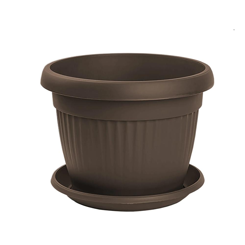 Slika GARDINO MEDITERAN SAKSIJA SA PODM. 17CM BRAON