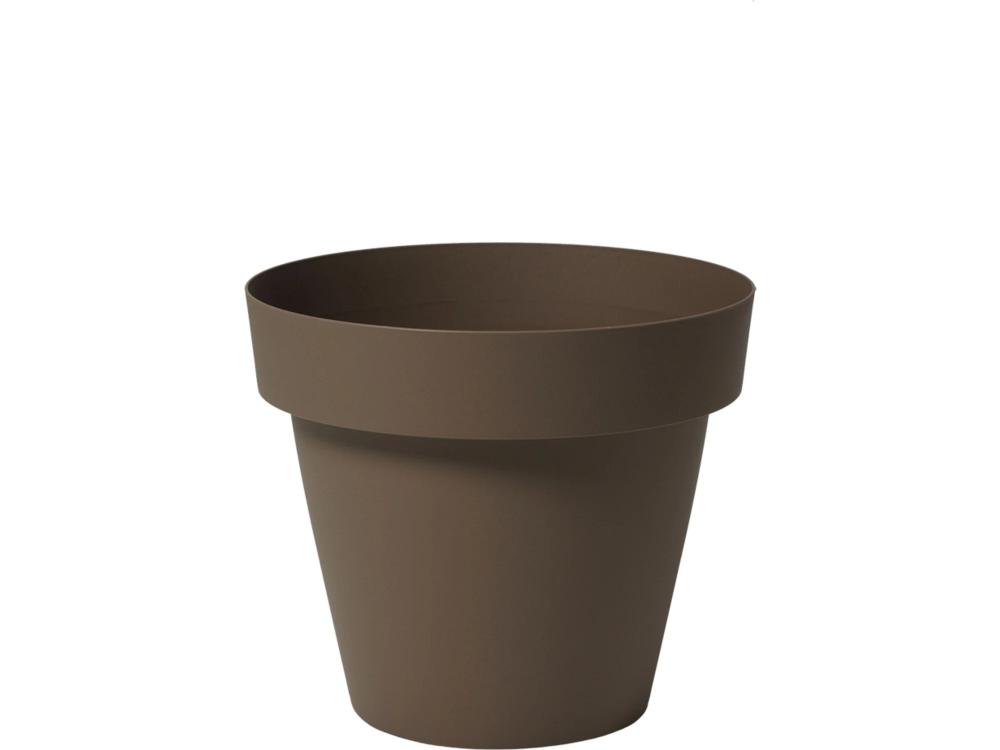 Slika GARDINO SAKSIJA MELROSE OKRUGLA 35CM-18L MOKA